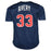 Steve Avery Signed Atlanta Blue Baseball Jersey (JSA) - RSA