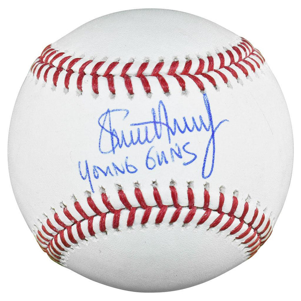 Steve Avery Signed Young Guns Inscription Rawlings Official Major League Baseball (JSA) - RSA