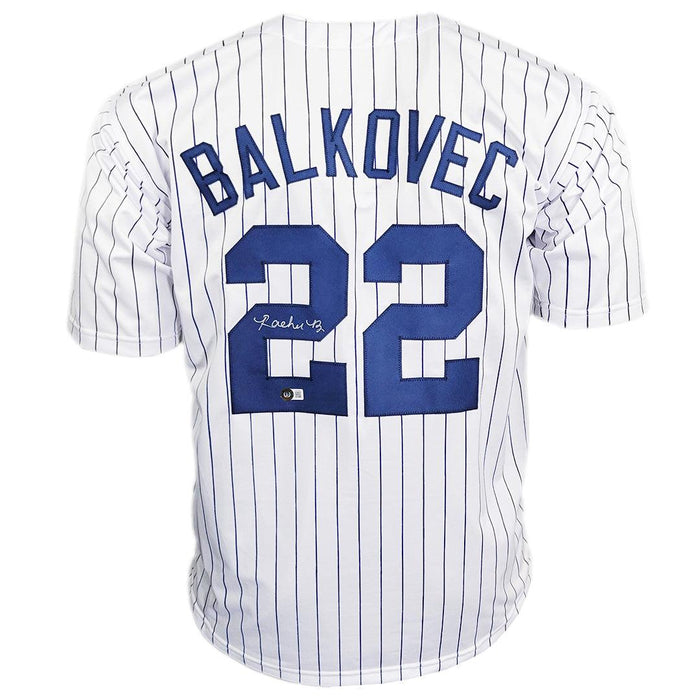Rachel Balkovec Signed New York Pinstripe Baseball Jersey (Beckett) - RSA