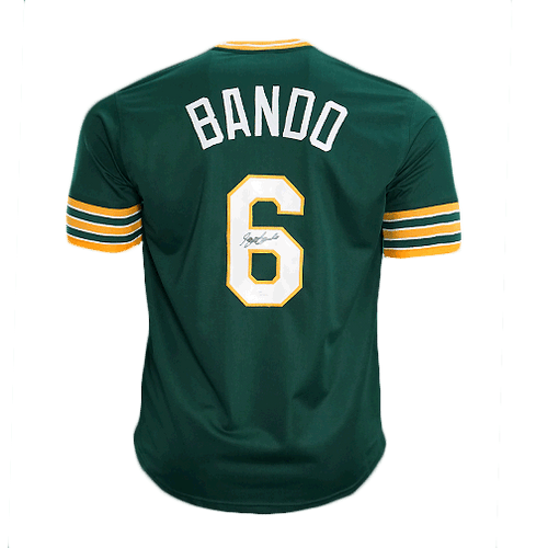 Sal Bando Signed Jersey (JSA COA)