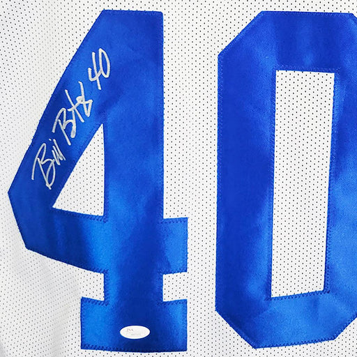 RSA Miles Sanders Signed Philadelphia White Football Jersey (JSA)