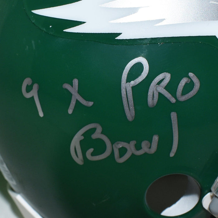 Maxie Baughan Signed Eagles Mini Helmet Inscribed 1960 NFL Champs & 9x Pro  Bowl