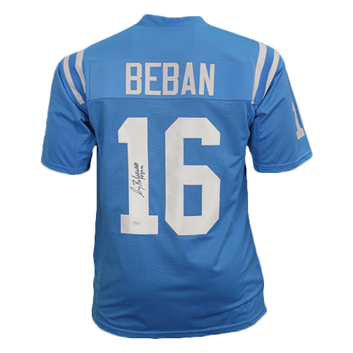 Gary Beban newest Signed UCLA Bruins Jersey Inscribed