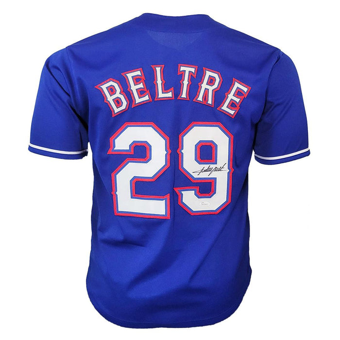 Adrian Beltre Signed Texas Blue Royal Blue Baseball Jersey (JSA) - RSA