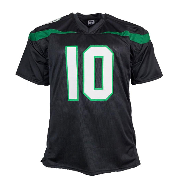 Braxton Berrios Signed New York Black Football Jersey (JSA) - RSA