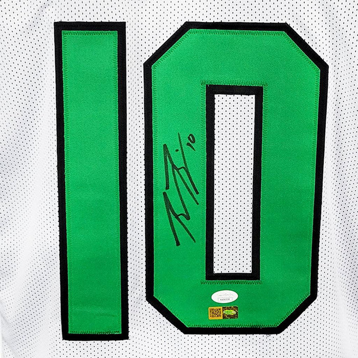 Braxton Berrios New York Jets Signed Autograph Custom Jersey White JSA  Certified