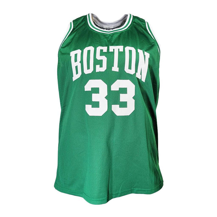 Basketball - Larry Bird Signed & Framed Boston Celtics Jersey