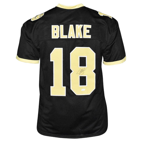 JEFF BLAKE SIGNED CUSTOM E. CAROLINA PIRATES 2024 JERSEY