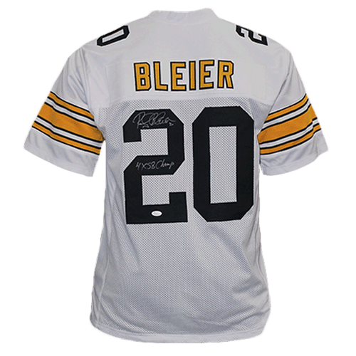 Framed Autographed/Signed Rocky Bleier 4x SB Champ 33x42 Pittsburgh Black  Football Jersey JSA COA at 's Sports Collectibles Store