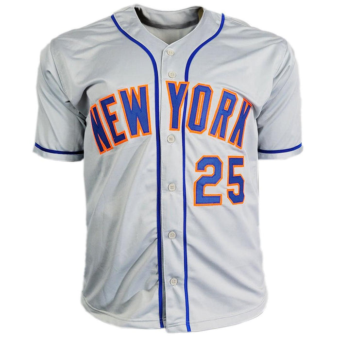 Bobby Bonilla Signed New York Grey Baseball Jersey (JSA) - RSA