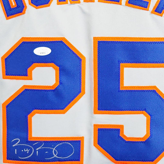 Bobby Bonilla Signed New York Grey Baseball Jersey (JSA) - RSA