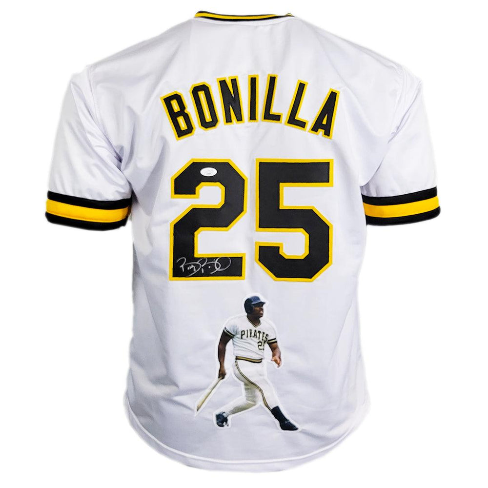 Bobby Bonilla Signed Pittsburgh White Baseball Jersey (JSA) - RSA