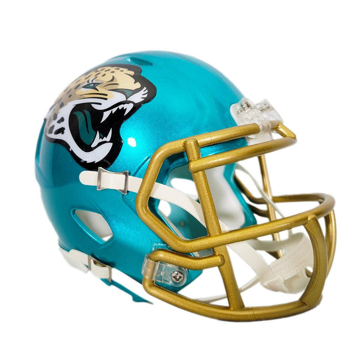 Tony Boselli Jacksonville Jaguars Autographed Riddell Speed Mini Helmet