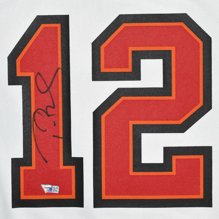 Tom Brady Signed Authentic Tampa Bay Buccaneers White Football Jersey — RSA