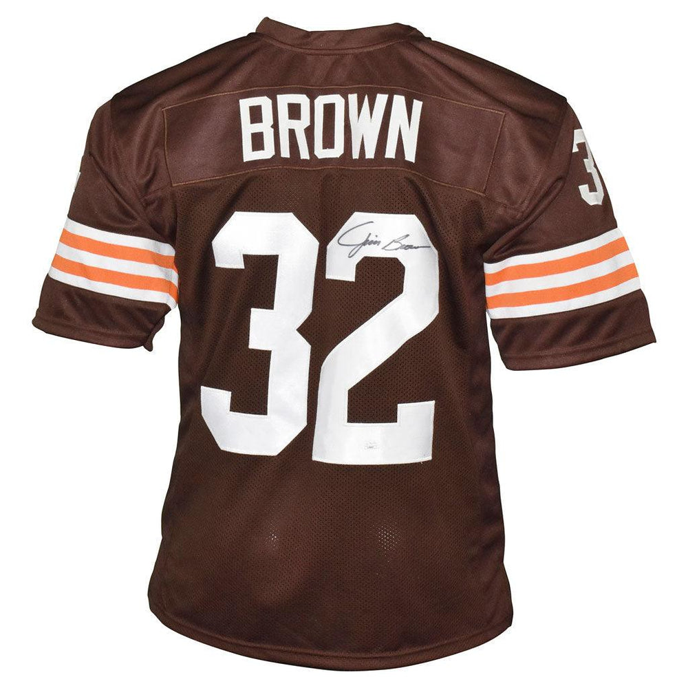 Jim Brown Cleveland Browns Autographed Jersey - JSA Authentic