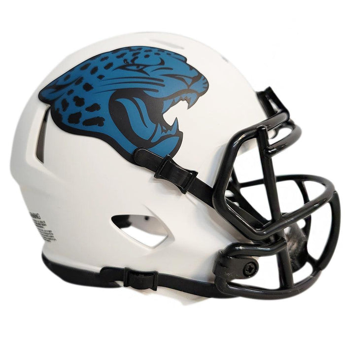 : Jacksonville Jaguars Speed Football Helmet LUNAR