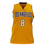 Kobe Bryant Signed Los Angeles Pro Edition Yellow Basketball Jersey (PSA) - RSA