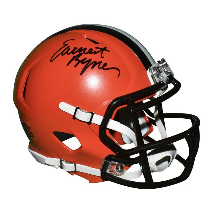 Earnest Byner Signed Cleveland Browns Speed Mini Football Helmet (JSA) — RSA