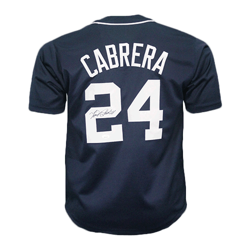 Miguel Cabrera Signed Tigers Jersey (JSA)