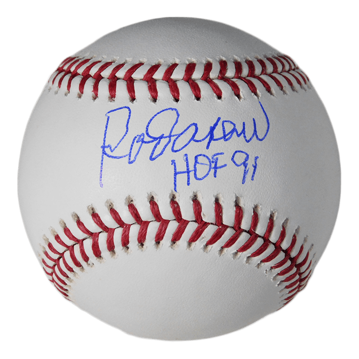 Rod Carew Signed HOF 91 Inscription Official Major League Baseball (JSA) - RSA