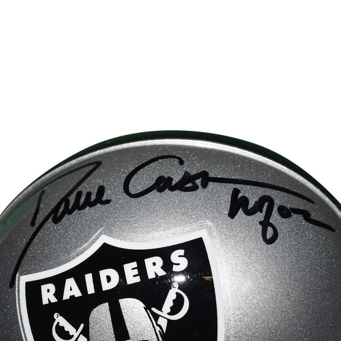 Dave Casper Signed Oakland Raiders Jersey Inscribed HOF 02 (JSA