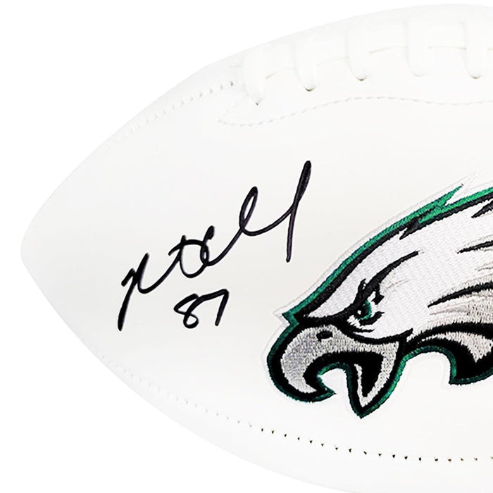 Brent Celek Signed Philadelphia Eagles Official NFL Team Logo White Fo — RSA