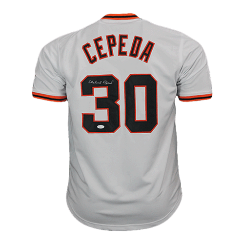 Orlando Cepeda Signed Jersey (JSA)