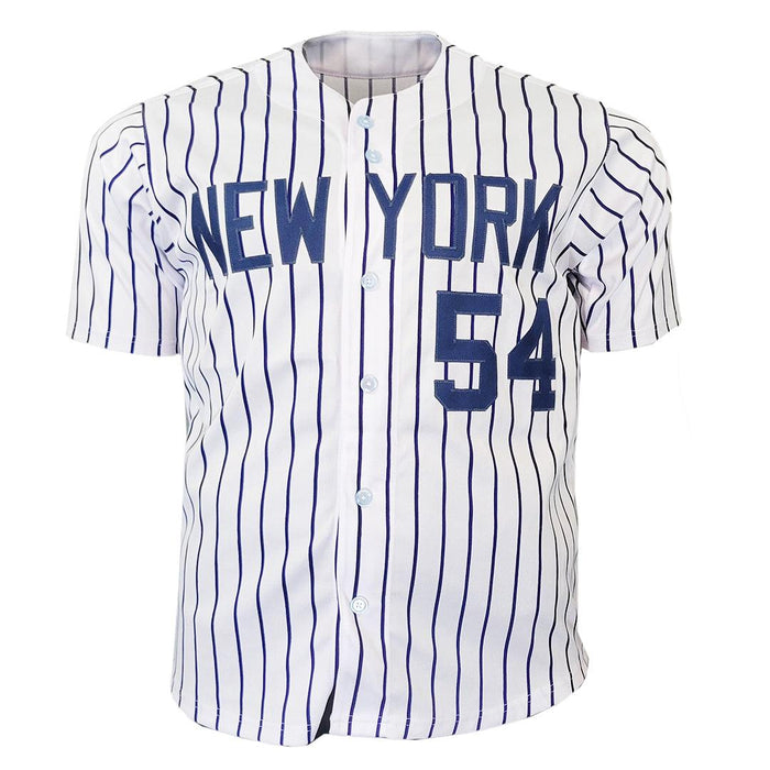 Aroldis Chapman Signed New York Pinstripe White Baseball Jersey (Beckett) - RSA
