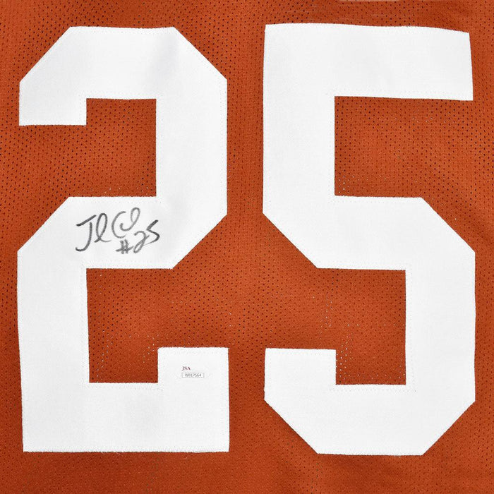 Jamaal Charles Signed Texas College Orange Football Jersey (JSA) — RSA