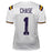 Ja'Marr Chase Signed LSU College White Football Jersey (JSA) - RSA