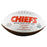 Tyreek Hill Signed Kansas City Chiefs Official NFL Team Logo Football (Beckett) - RSA