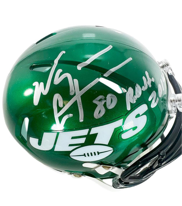 Wayne Chrebet New York Jets Autographed Football Card