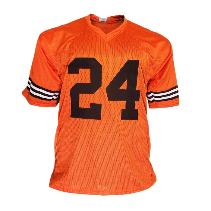 Nick Chubb Signed Cleveland Inverted Orange Football Jersey (Beckett) — RSA