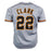 Jack Clark Signed "The Ripper" Inscription San Francisco Grey Baseball Jersey (JSA) - RSA