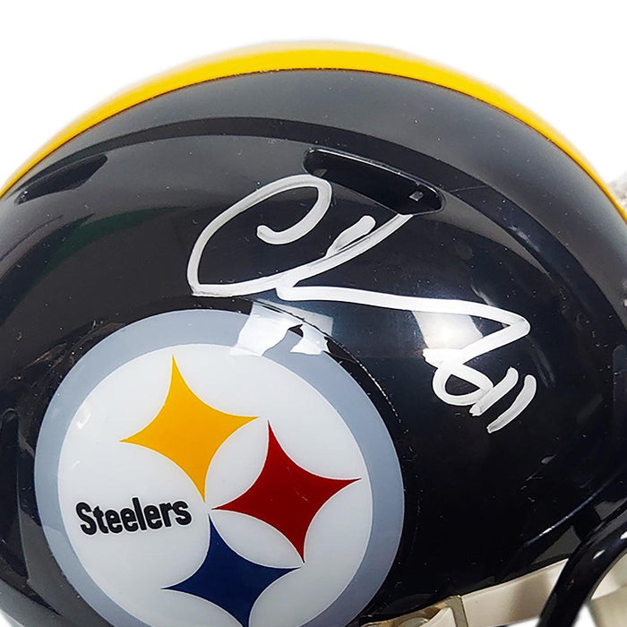 Chase Claypool Signed Pittsburgh Steelers Speed Mini Football Helmet ( — RSA