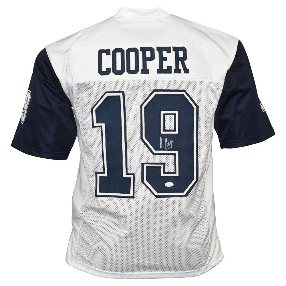 Amari Cooper Autographed Oakland Custom Black Football Jersey - JSA COA