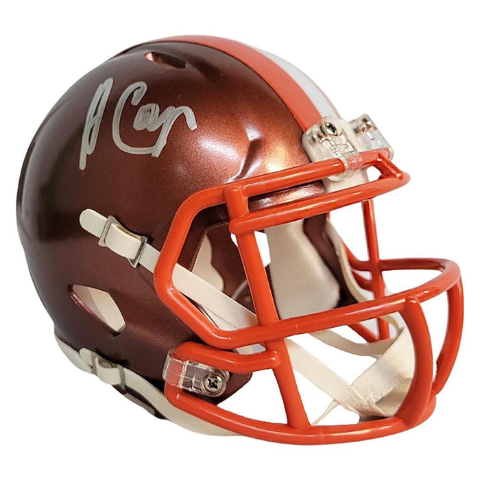 Amari Cooper Signed Cleveland Browns Flash Speed Mini Replica