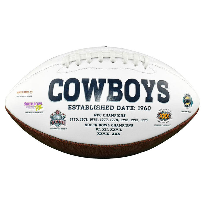 Jay Novacek Signed Dallas Cowboys Career Highlight Stat Jersey (JSA CO –