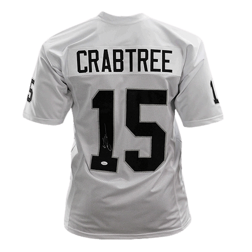 Michael Crabtree Signed Raiders Jersey (JSA COA)