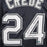 Joe Crede Signed 2005 WS Champs Inscription Chicago Black Baseball Jersey (Beckett) - RSA