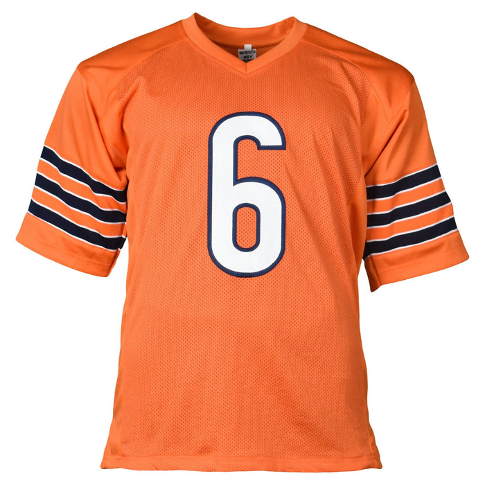 Jay Cutler Signed Pro-Edition Orange Football Jersey (JSA)