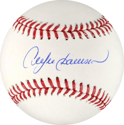 Andre Dawson Signed ONL Baseball beckett COA 