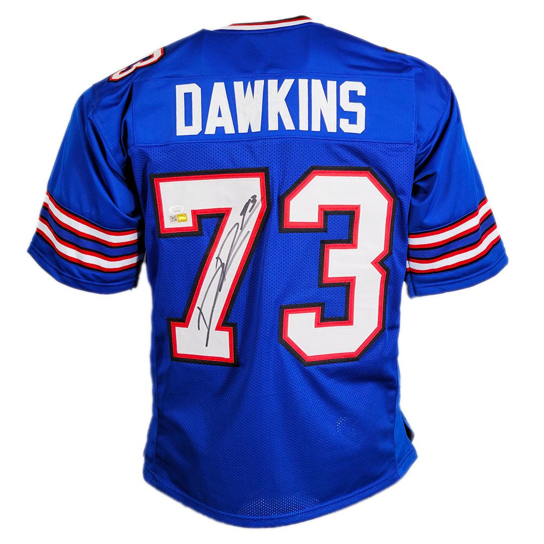 dion-dawkins-signed-buffalo-blue-football-jersey-jsa-rsa