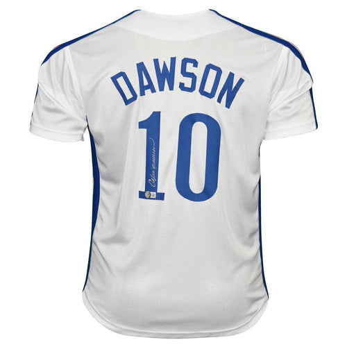 Andre Dawson autographed Jersey (Montreal Expos)