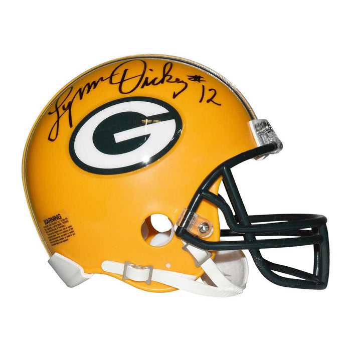 Lynn Dickey Signed Green Bay Packers Mini Football Helmet (JSA) — RSA