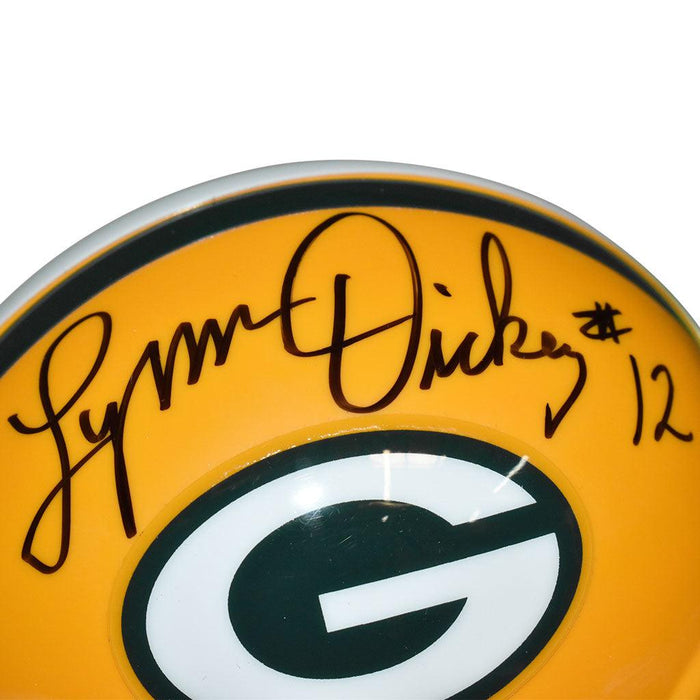 Lynn Dickey Autographed/Signed Green Bay Packers Mini Helmet