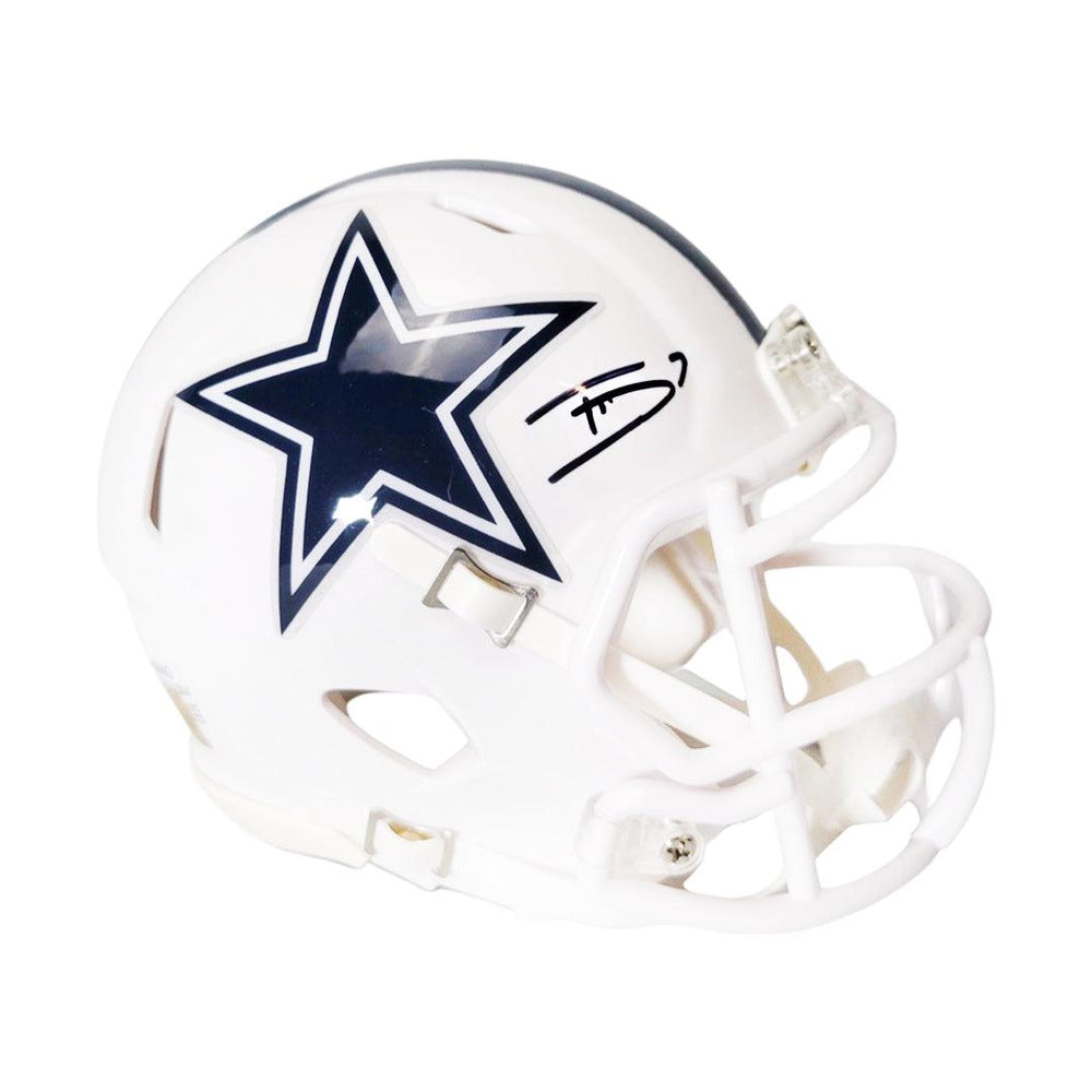 Trevon Diggs Dallas Cowboys Autographed Alternate White Speed