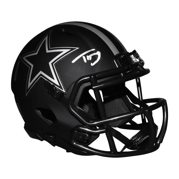 Trevon Diggs Signed Dallas Cowboys Eclipse Mini Helmet (JSA) — RSA