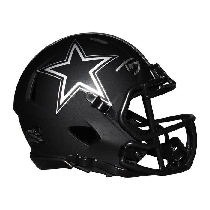 Trevon Diggs Signed Dallas Cowboys Eclipse Mini Helmet (JSA) — RSA