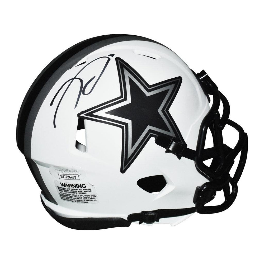 Trevon Diggs Signed Dallas Cowboys Lunar Speed Mini Football Helmet (J — RSA